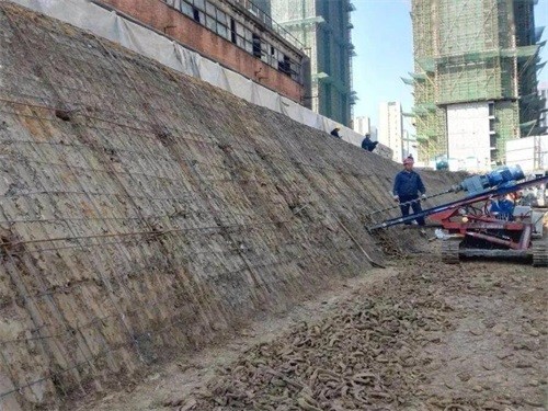 广丰建筑边坡支护